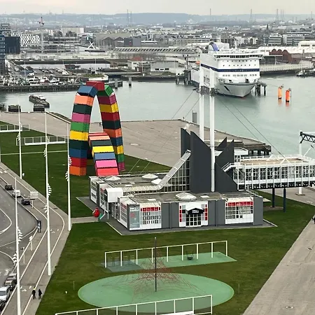Vivez Les Flots Bleus - Port De Plaisance - Plage Le Havre Exterior photo